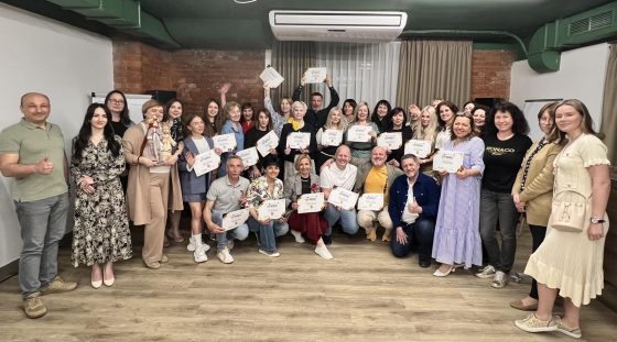 ЗАВЕРШЕННЯ КУРСУ «ПЕРЕБУДОВА БІЗНЕСУ ПІД ЧАС ВІЙНИ