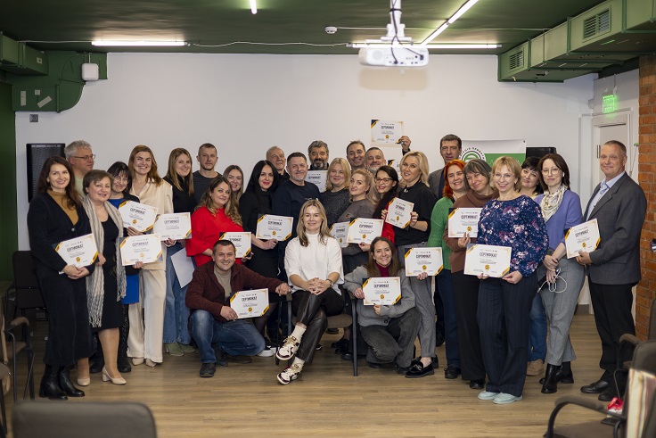 ФІНАЛ КУРСУ «ПЕРЕБУДОВА БІЗНЕСУ ПІД ЧАС ВІЙНИ»: ДЕНЬ ІДЕЙ, ЕНЕРГІЇ ТА ВІРИ У СЕБЕ