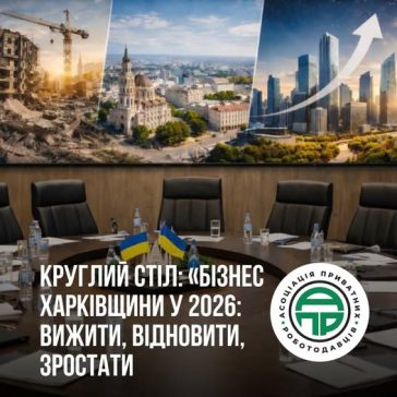 Круглий стіл «Бізнес Харківщини у 2026: вижити, відновити, зростати»
